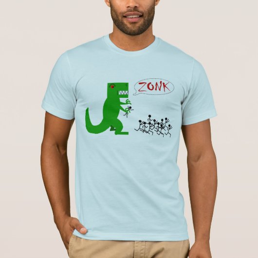 Godzilla zonk t-shirt (Voorkant)