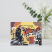 Godzillary - Koningin van de Monsters Briefkaart (Staand voorkant)