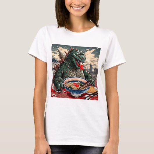 Godzilla's diner t-shirt (Voorkant)