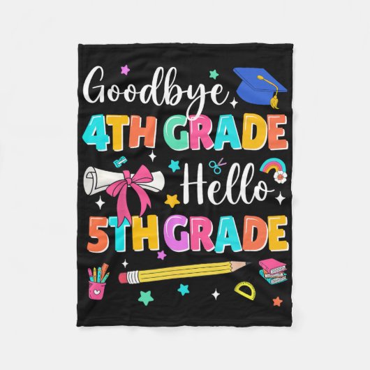 Goed9 Terug naar school Fleece Deken (Voorkant)