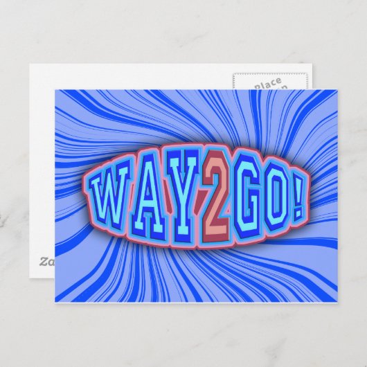 Goed 2! briefkaart (Voorkant / Achterkant)