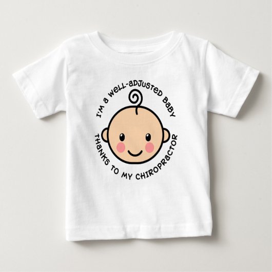 Goed aangepast Baby Chiropraktijk Shirt (Voorkant)