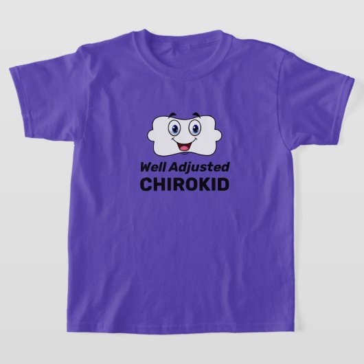 Goed aangepaste ChiroKid Chiropractic T-Shirt (Laagn)