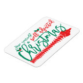 Goed aangepaste kerstchiropraktijk magneet (Linkerzijde)