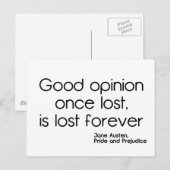 Goed advies briefkaart (Voorkant / Achterkant)