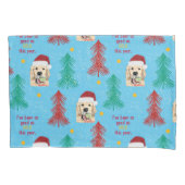 Goed als goud dit jaar kerst Kussensloop set (Voorkant-Links)