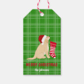 Goed als Gouden Kerst Gepersonaliseerde Gift Label Cadeaulabel (Voorkant)