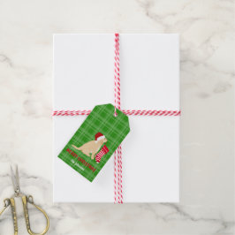 Goed als Gouden Kerst Gepersonaliseerde Gift Label Cadeaulabel