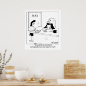 Goed belastingdocument Conceptueel Poster (Keuken)