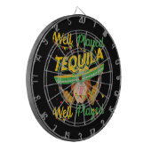 Goed beproefde Tequila Cinco De Mayo Corgi Dog Dartbord (Voorkant Links)