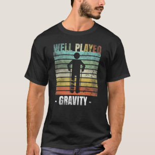Goed beproefde zwaartekracht Gebroken been T-shirt