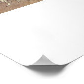 Goed bestuur in de stad door Ambrogio Lorenzetti Poster (Hoek)