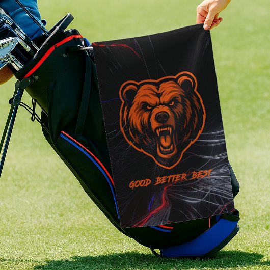 Goed Beter Best Laat het Nooit Rusten Golfhanddoek