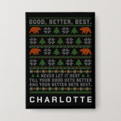 Goed Beter Best Laat Het Nooit Rusten Kerstcitaat Button (Voorkant)