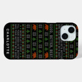 Goed Beter Best Laat Het Nooit Rusten Kerstcitaat Case-Mate iPhone Case (Achterkant (horizontaal))