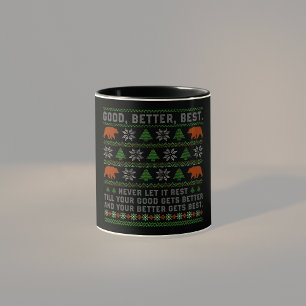 Goed Beter Best Laat Het Nooit Rusten Kerstcitaten Mok