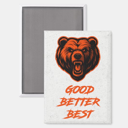 Goed Beter Best Laat Het Nooit Rusten Magneet (Voorkant / Achterkant)