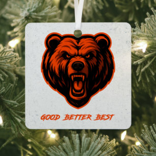 Goed Beter Best Laat Het Nooit Rusten Metalen Ornament