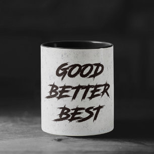 Goed Beter Best Laat Het Nooit Rusten Mok