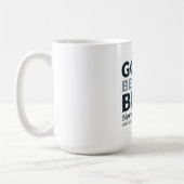 Goed Beter Best Laat het Nooit Rusten Motiverende Koffiemok (Links)
