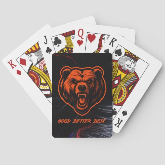 Goed Beter Best Laat Het Nooit Rusten Pokerkaarten (Achterkant)