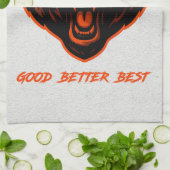 Goed Beter Best Laat Het Nooit Rusten Theedoek (Gevouwen)
