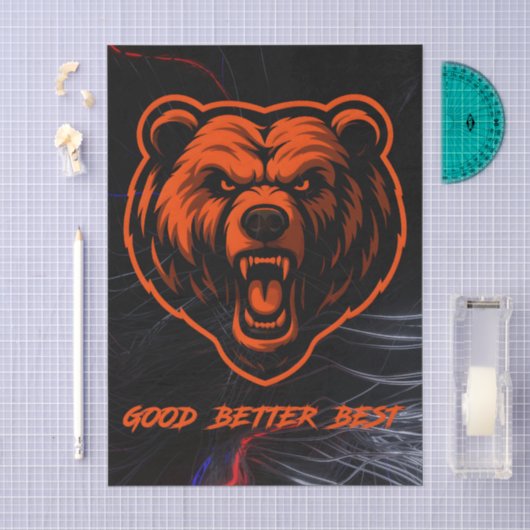 Goed Beter Best Laat Het Nooit Rusten Tissuepapier (Craft)