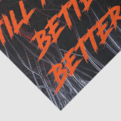 Goed Beter Best Laat Het Nooit Rusten Tissuepapier (Detail)