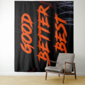 Goed Beter Best Laat Het Nooit Rusten Wandkleed (In situ)