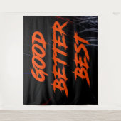 Goed Beter Best Laat Het Nooit Rusten Wandkleed (Voorkant)