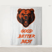 Goed Beter Best Laat Het Nooit Rusten Wandkleed (Voorkant)