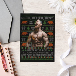 Goed Beter Best Lelijke Kerst Costumize Foto's Vellum Uitnodigingen