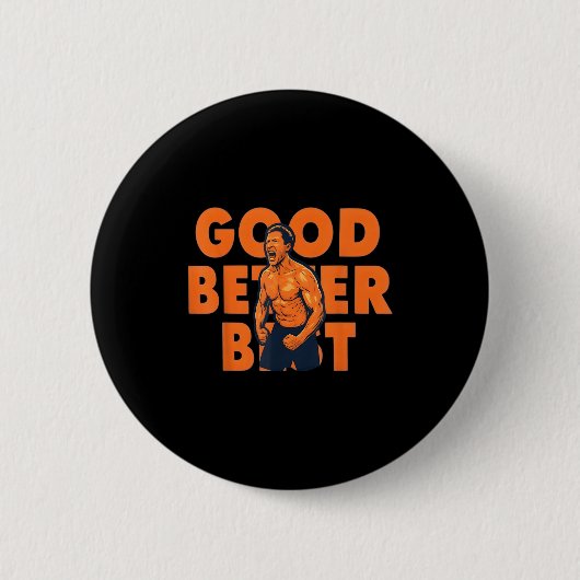 Goed Better Ben Johnson Ronde Button 5,7 Cm (Voorkant)