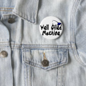 Goed bevuilde machine ronde button 5,7 cm (In situ)