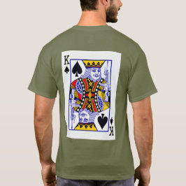 Goed bewapende koning - Geen tekst T-shirt