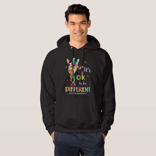 Goed bewustzijn Kind acceptatie anders dan vrouwen Hoodie (Voorkant volledig)