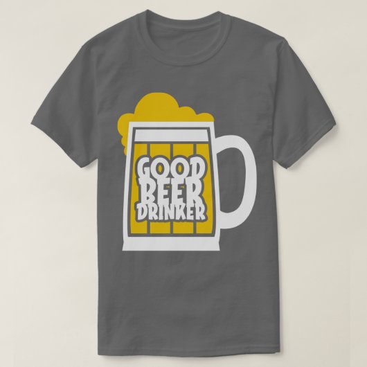 Goed Bier Drinker 1 T-shirt (Design voorkant)