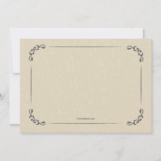 Goed bier met de vrienden uitnodiging (Achterkant)