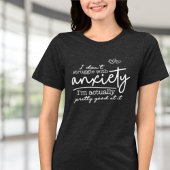 Goed bij Angst Unisex Tri-blend Shirt