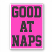 Goed bij kranen sticker (Voorkant)