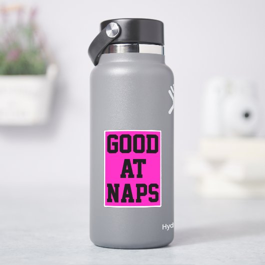 Goed bij kranen sticker (HydroFlask)