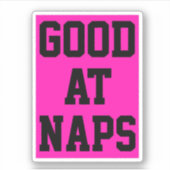 Goed bij kranen sticker (Voorkant)
