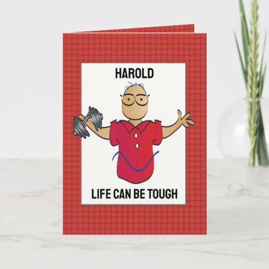 Goed blijven Sterke Kaart voor hem (Voorkant)