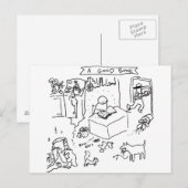 Goed boek briefkaart (Voorkant / Achterkant)