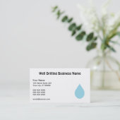 Goed boren visitekaartje (Staand voorkant)