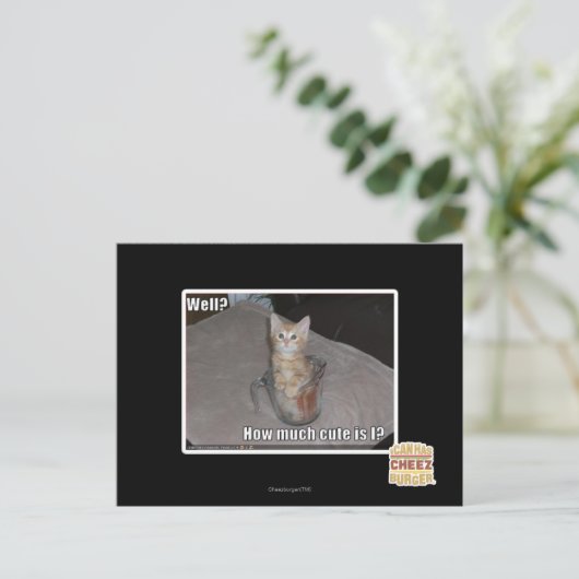 Goed? Briefkaart (Staand voorkant)