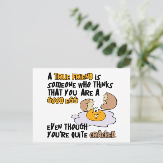 Goed briefkaart (Staand voorkant)