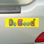 Goed Bumpersticker doen (Op auto)