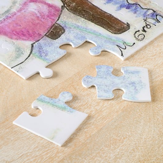 Goed bunny puzzle legpuzzel (Zijkant)