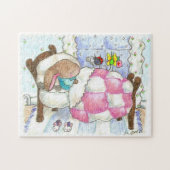 Goed bunny puzzle legpuzzel (Horizontaal)